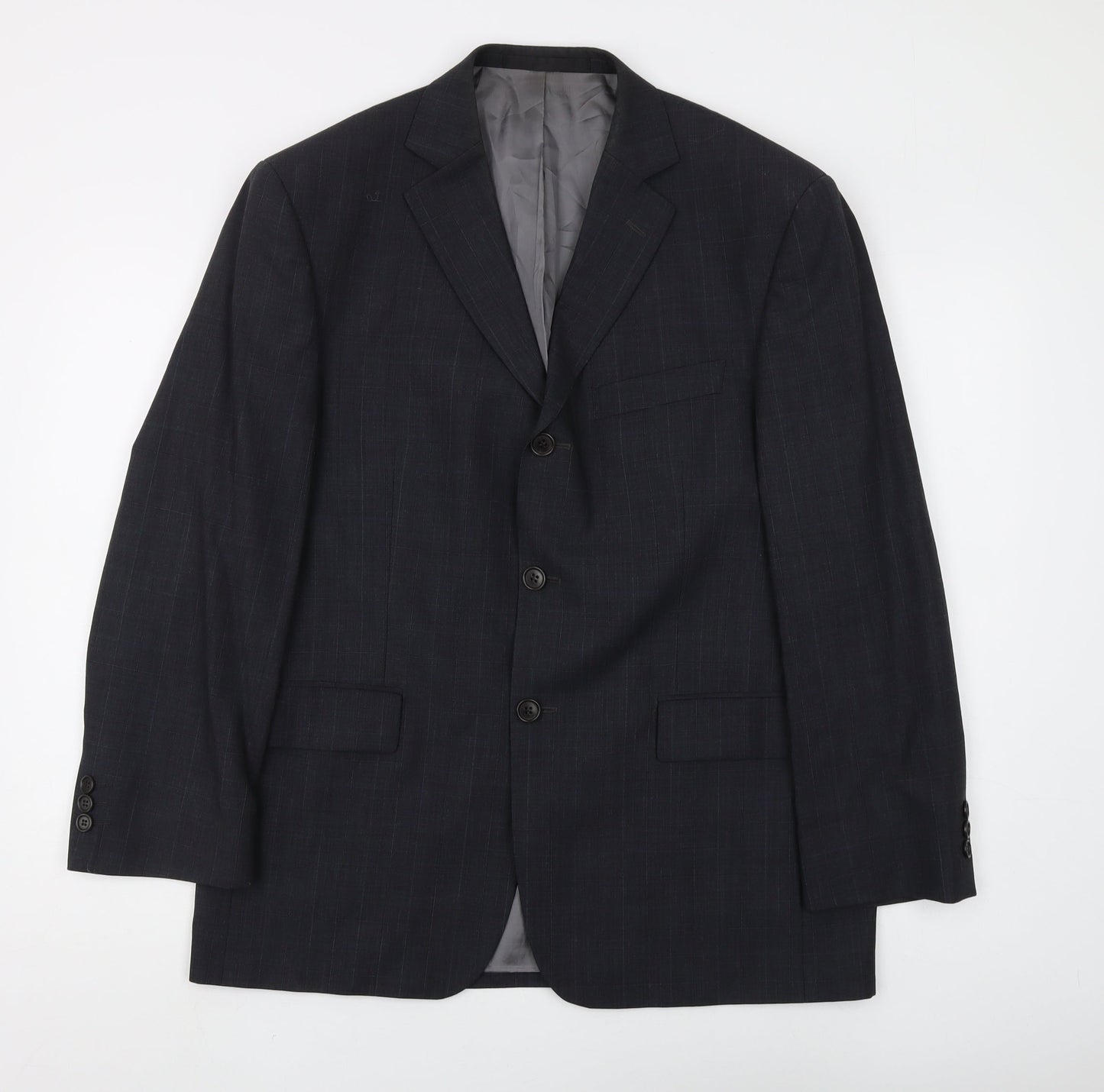 Mens UK Size 40 Marks and Spencer Regular Grey Suit Jacket