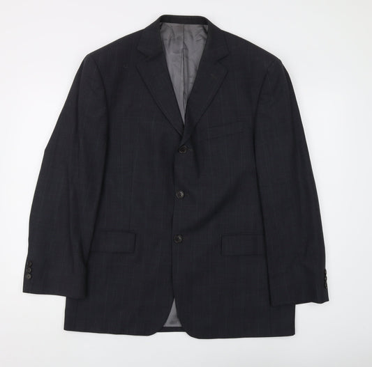 Mens UK Size 40 Marks and Spencer Regular Grey Suit Jacket