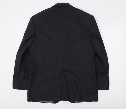 Mens UK Size 40 Marks and Spencer Regular Grey Suit Jacket