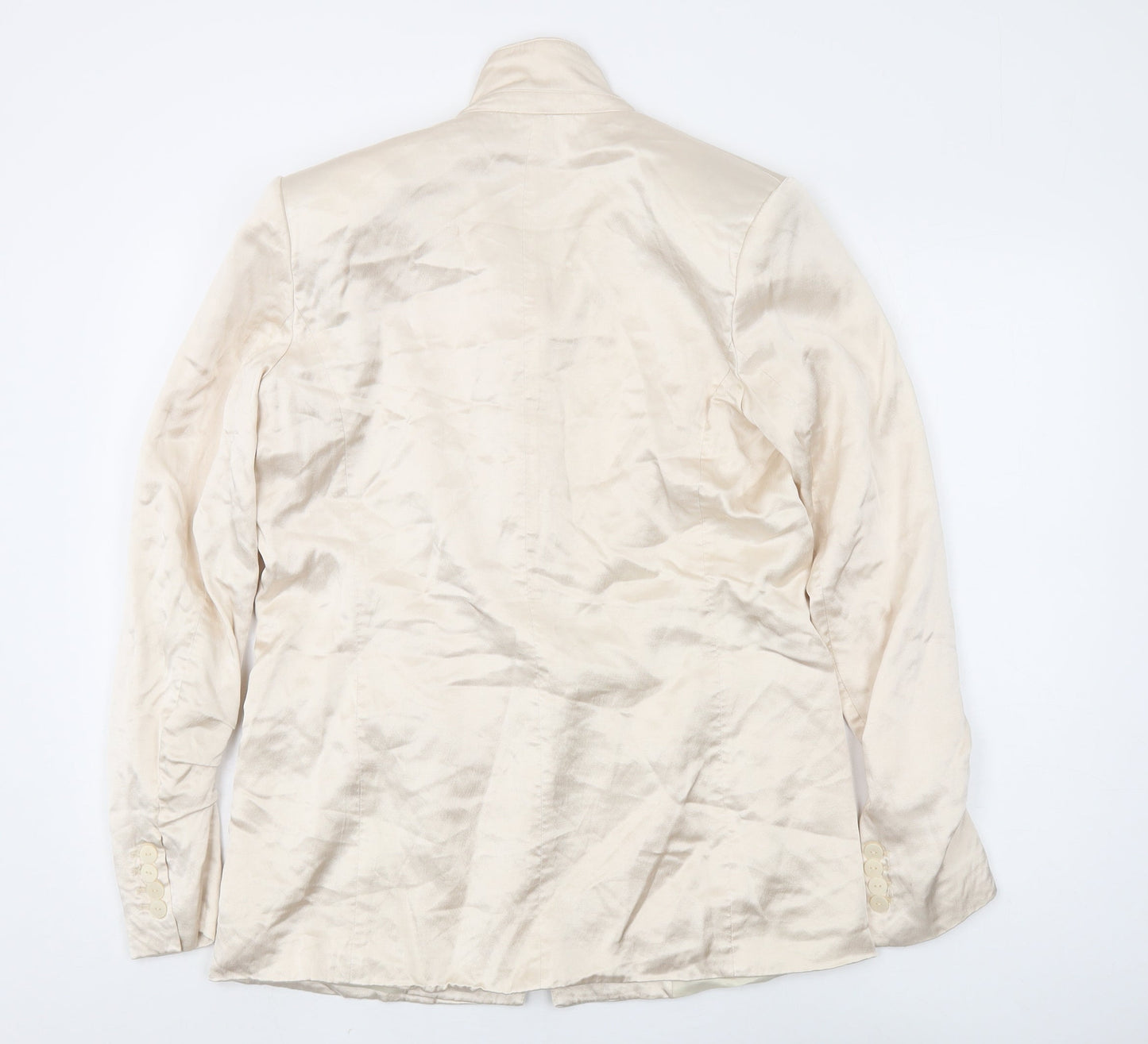 Zara Women's Ivory Blazer, Size 10, Formal Wear