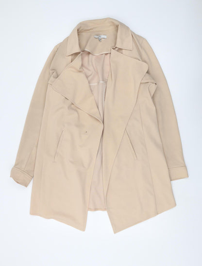 Womens UK Size 10 NEXT Beige Basic Jacket