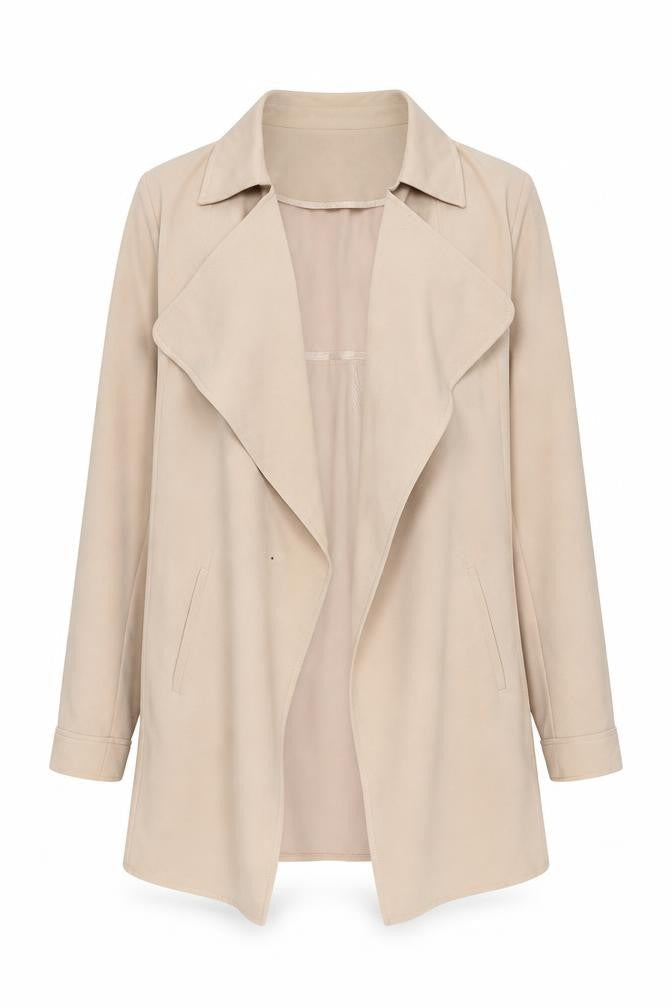 Womens UK Size 10 NEXT Beige Basic Jacket