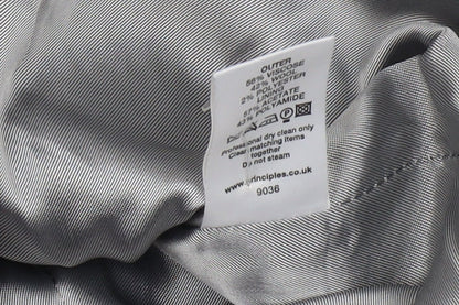 Principles Women's Black Pinstripe Blazer Size 14