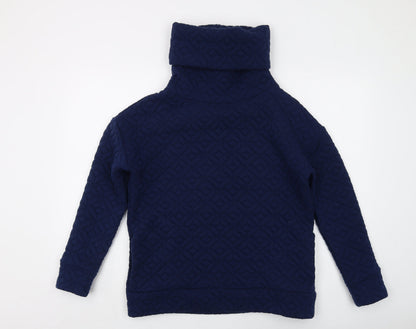Womens UK Size XS GapFit Blue Pullover Sweatshirt