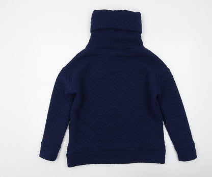 Womens UK Size XS GapFit Blue Pullover Sweatshirt