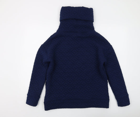 Womens UK Size XS GapFit Blue Pullover Sweatshirt