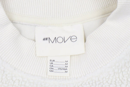 H&M Women’s Ivory Pullover Sweatshirt, Size 12