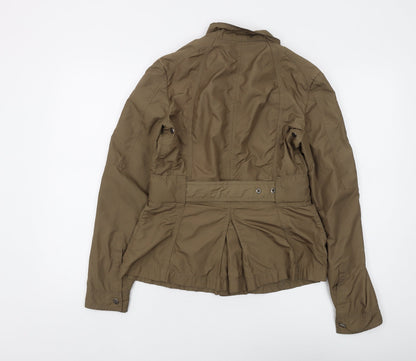 Zara Women's Brown Military Jacket UK 8