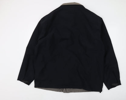 Mens UK Size L Marks and Spencer Black 3-in-1 Jacket