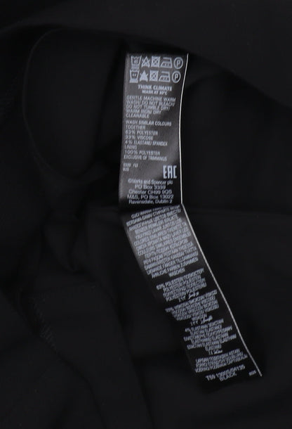 Marks and Spencer Women Black Knee Length Pencil Skirt