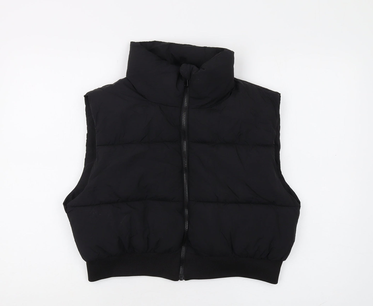 Womens UK Size XL Cotton On Black Puffer Jacket