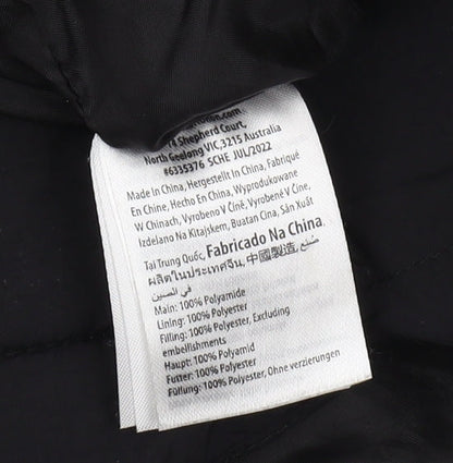 Womens UK Size XL Cotton On Black Puffer Jacket
