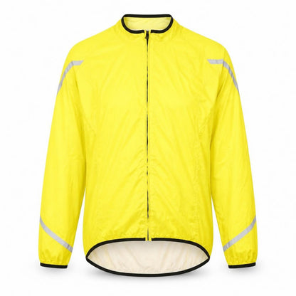 Mens UK Size XL b'twin Yellow Windbreaker Coat