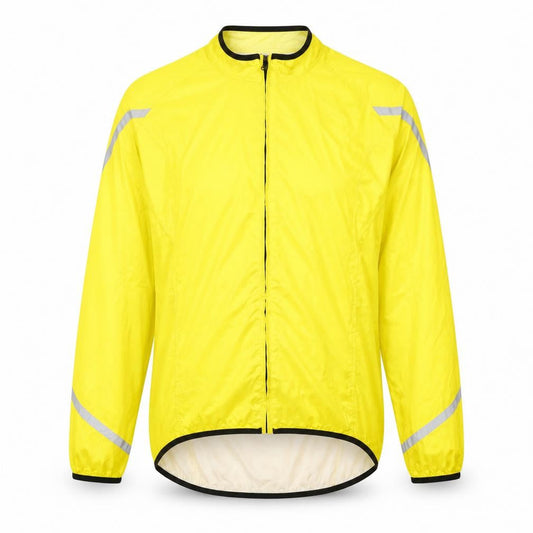 Mens UK Size XL b'twin Yellow Windbreaker Coat