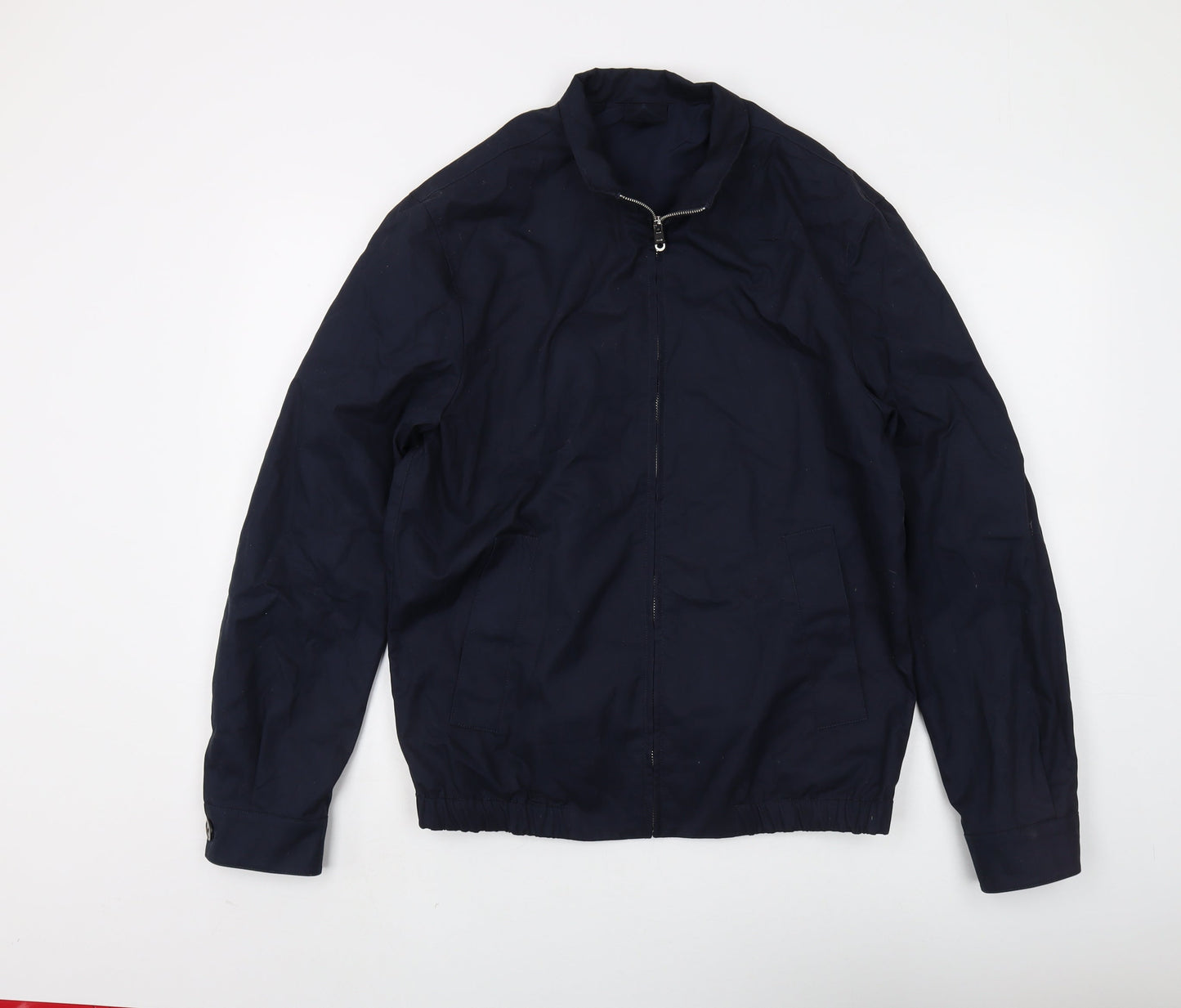 Mens UK Size M MNG Blue Windbreaker Coat