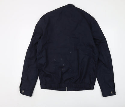 Mens UK Size M MNG Blue Windbreaker Coat