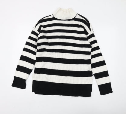 Womens UK Size M Marks and Spencer Black Pullover Jumper