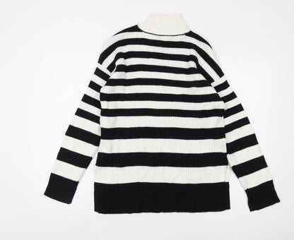 Womens UK Size M Marks and Spencer Black Pullover Jumper