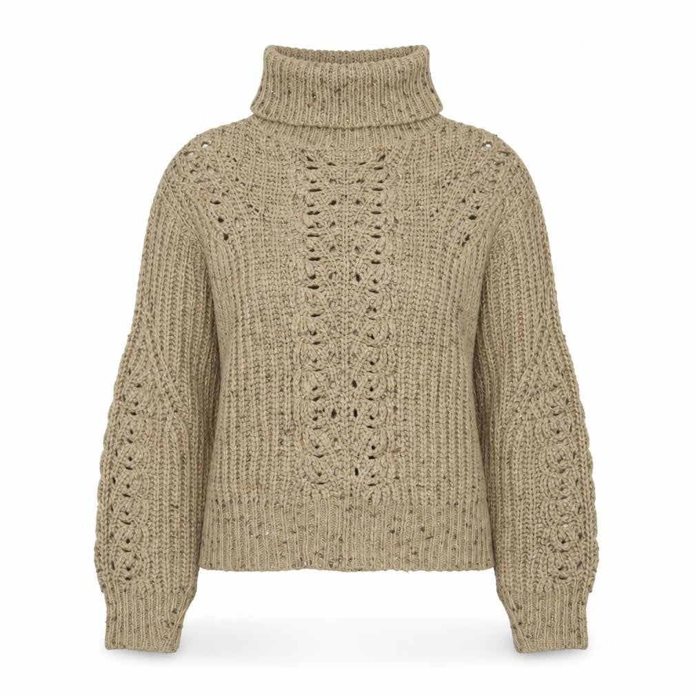Womens UK Size S Marks and Spencer Beige Pullover Jumper