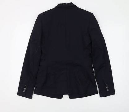 Next Women's Black Blazer, Size 6, Regular Fit