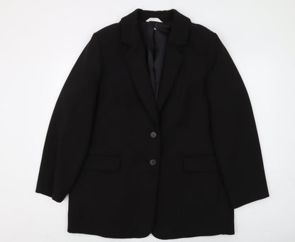 Mens UK Size L John Lewis Regular Black Suit Jacket