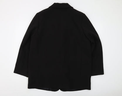 Mens UK Size L John Lewis Regular Black Suit Jacket