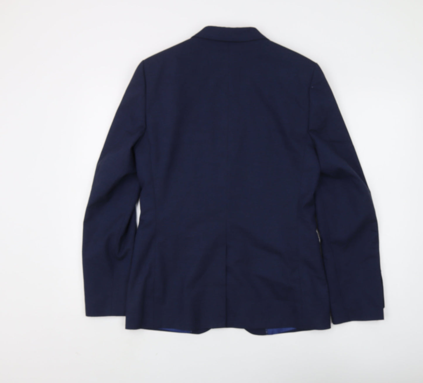 Mens UK Size 36 Marks and Spencer Regular Blue Suit Jacket