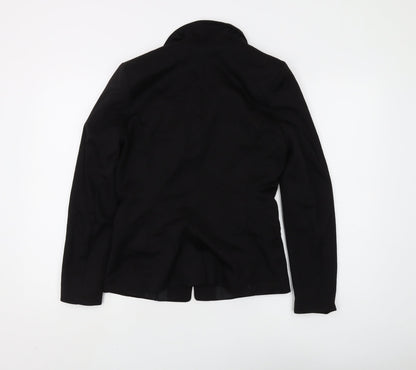 H&M Women's Black Regular Blazer Size 10