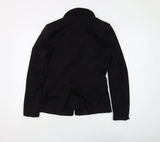 H&M Women's Black Regular Blazer Size 10