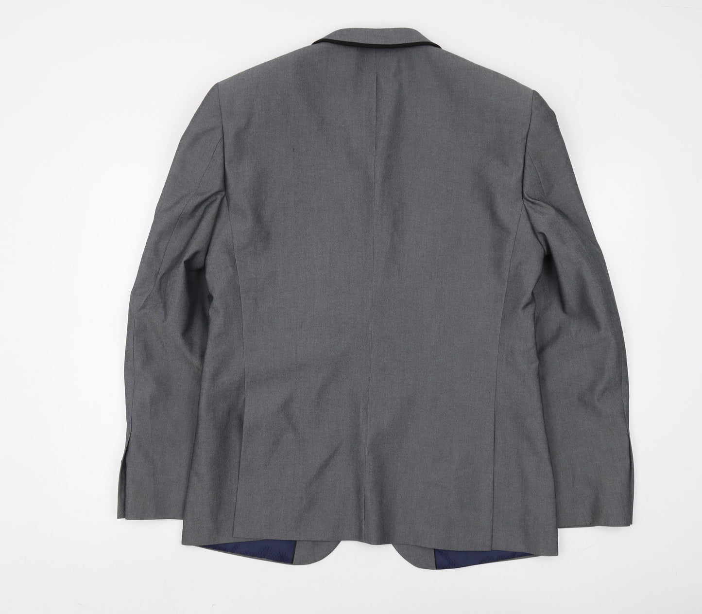 Mens UK Size 40 Burton Regular Grey Suit Jacket