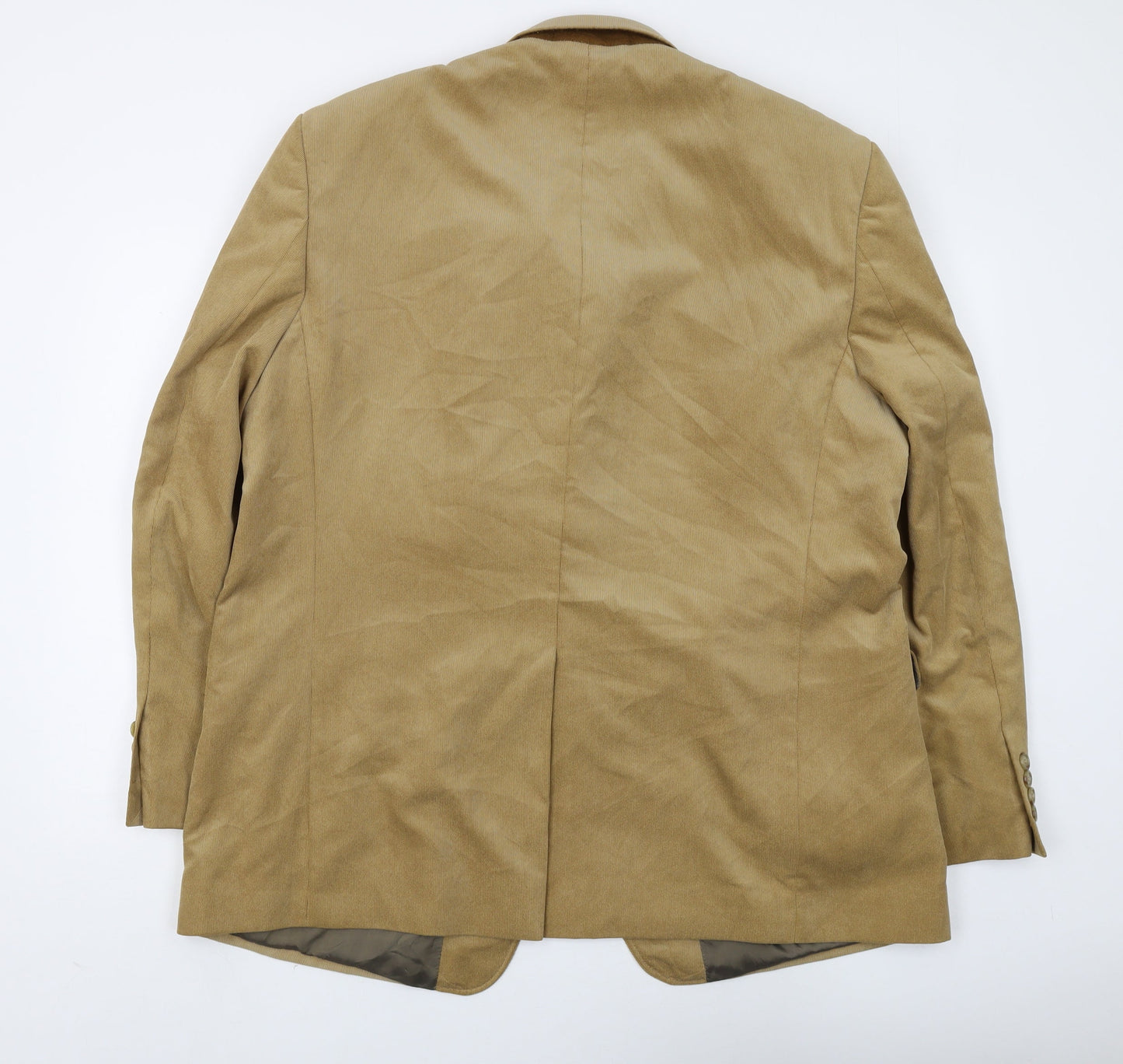 Mens UK Size 46 Marks and Spencer Regular Beige Suit Jacket