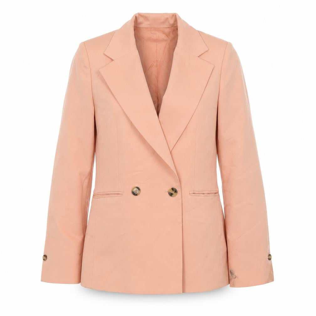 Womens UK Size XXS MNG Regular Pink Suit Jacket