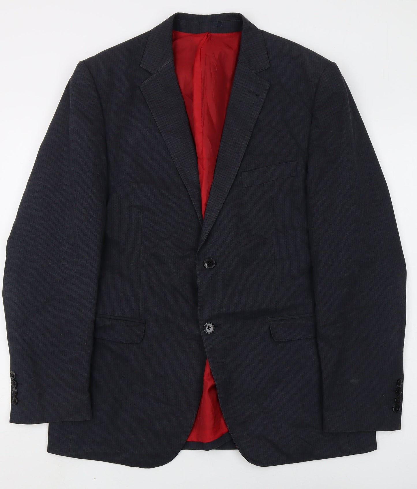 Broadbents Boothroyds Men's Black XL Regular Fit Blazer