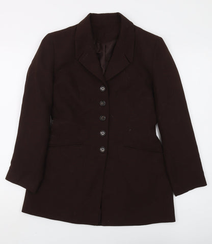 Womens UK Size 6 Richards Petites Brown Blazer