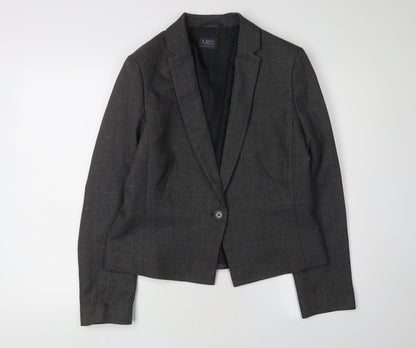 Marks and Spencer Women's Grey Suit Jacket Size 14