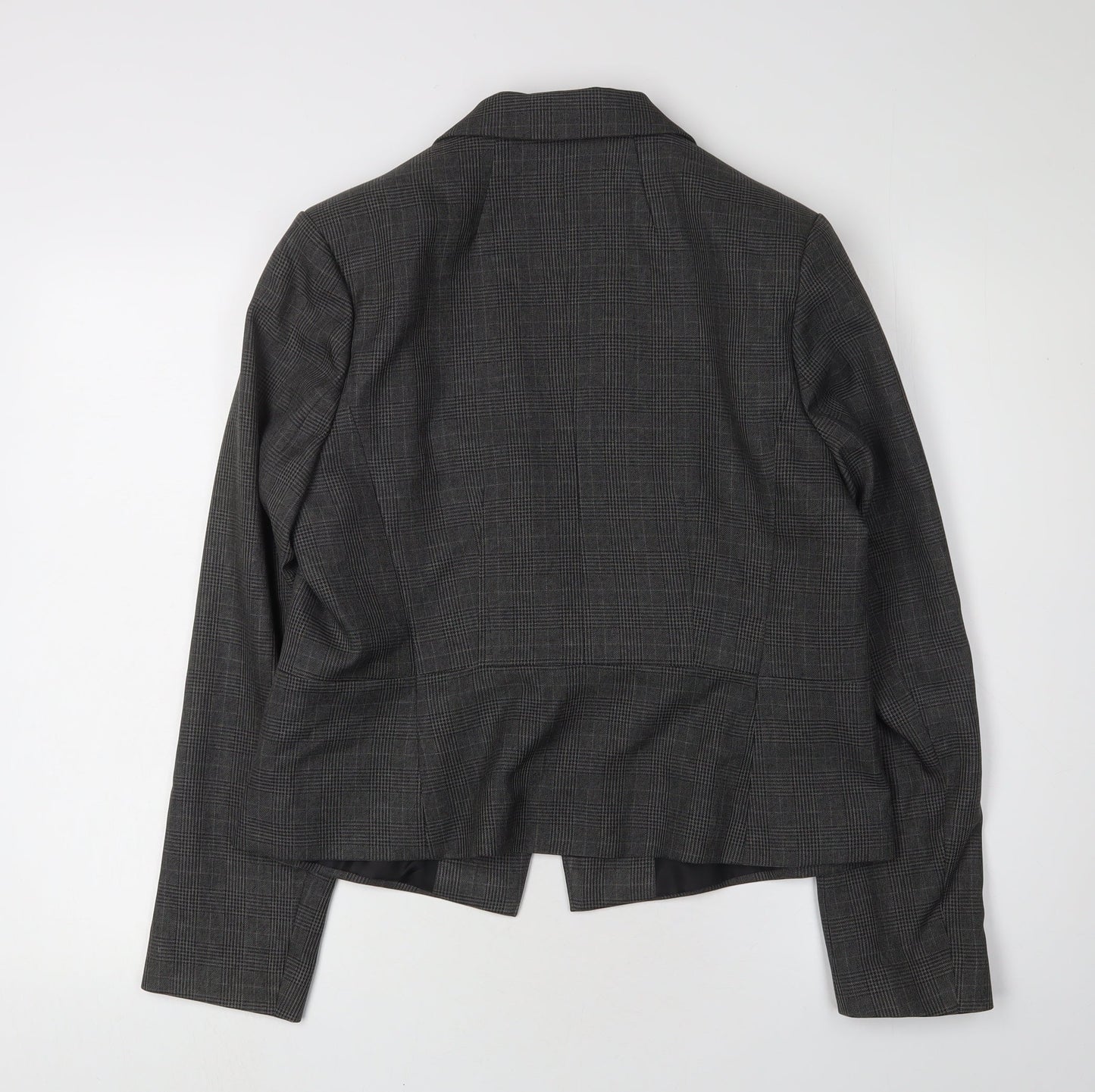 Marks and Spencer Women's Grey Suit Jacket Size 14