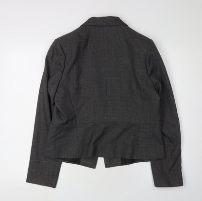 Marks and Spencer Women's Grey Suit Jacket Size 14