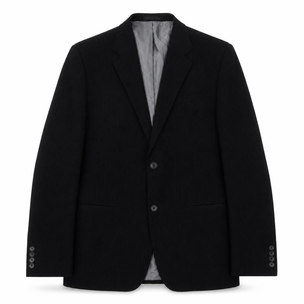 Mens UK Size 40 Avenue Regular Black Suit Jacket