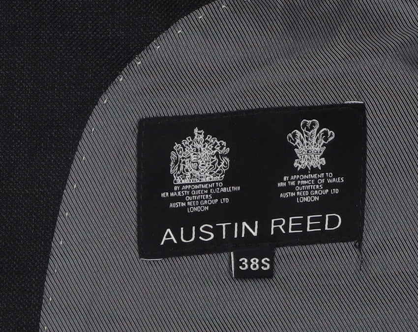 Austin Reed Men's Black Blazer, 38S, Classic Style