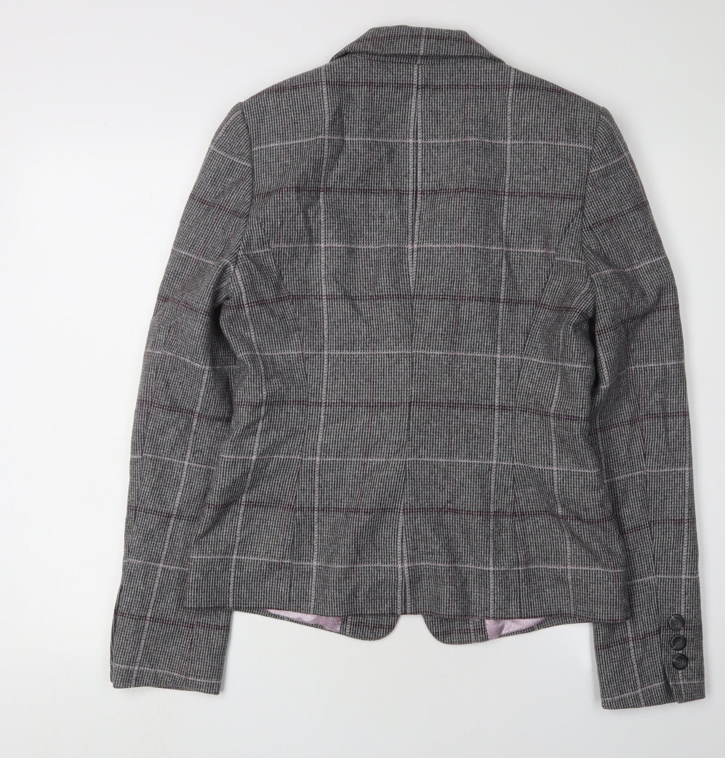 Womens UK Size 12 NEXT Tall Grey Blazer
