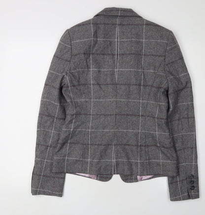 Womens UK Size 12 NEXT Tall Grey Blazer