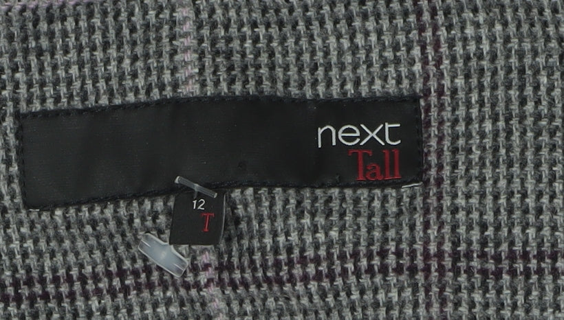 Womens UK Size 12 NEXT Tall Grey Blazer