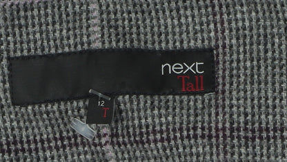 Womens UK Size 12 NEXT Tall Grey Blazer