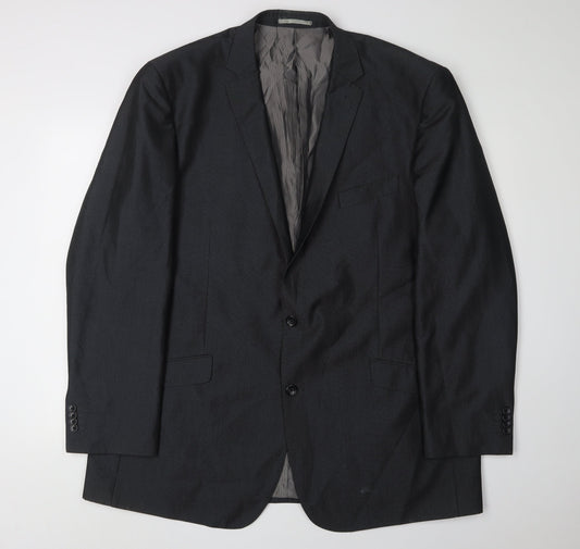 F&F Black Women's Tall Blazer, Size 50L, Lined Formal