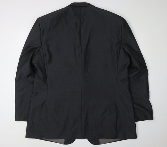 F&F Black Women's Tall Blazer, Size 50L, Lined Formal