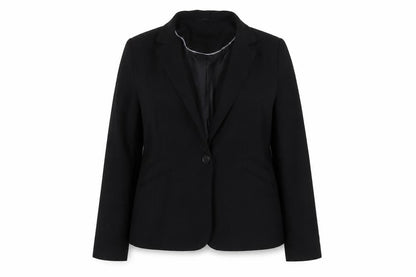 Womens UK Size 12 South Regular Black Blazer