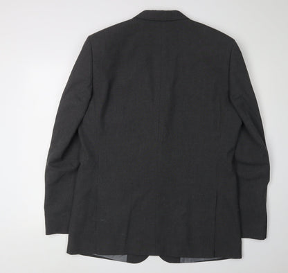 Mens UK Size 42 Marks and Spencer Regular Grey Suit Jacket