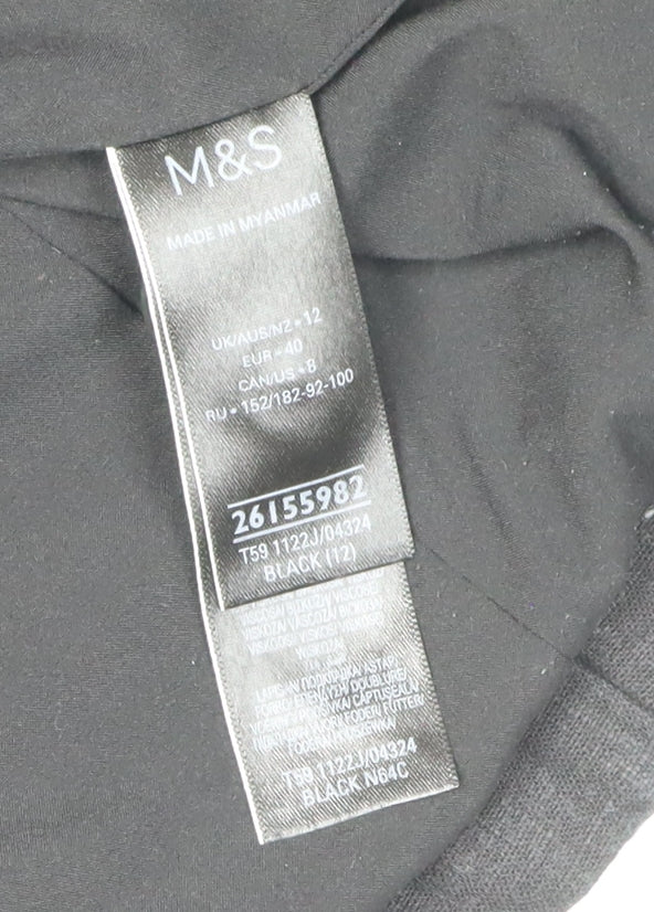 Marks and Spencer Women's Black Blazer, Size 12