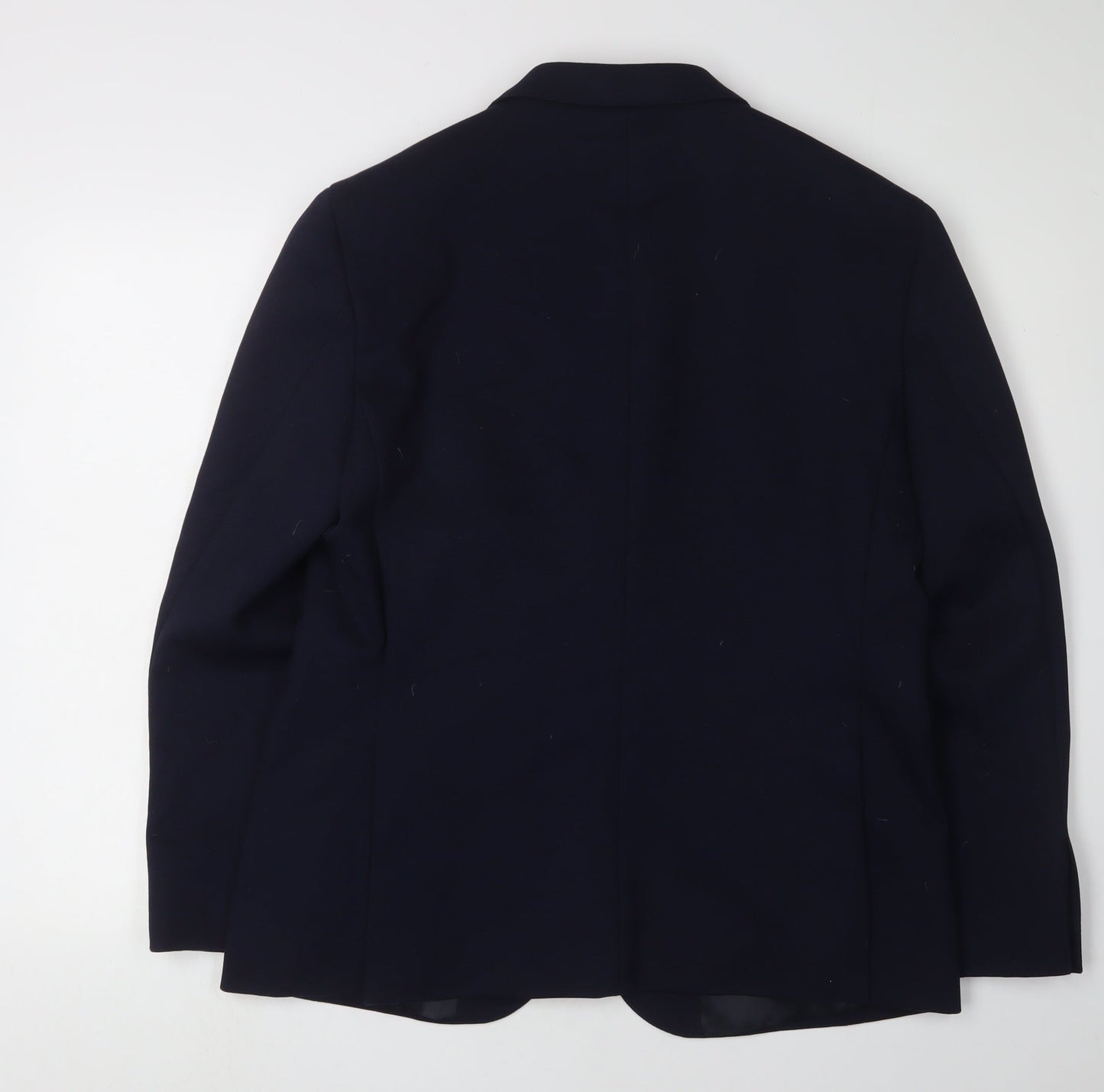 Mens UK Size 40 Marks and Spencer Regular Blue Suit Jacket