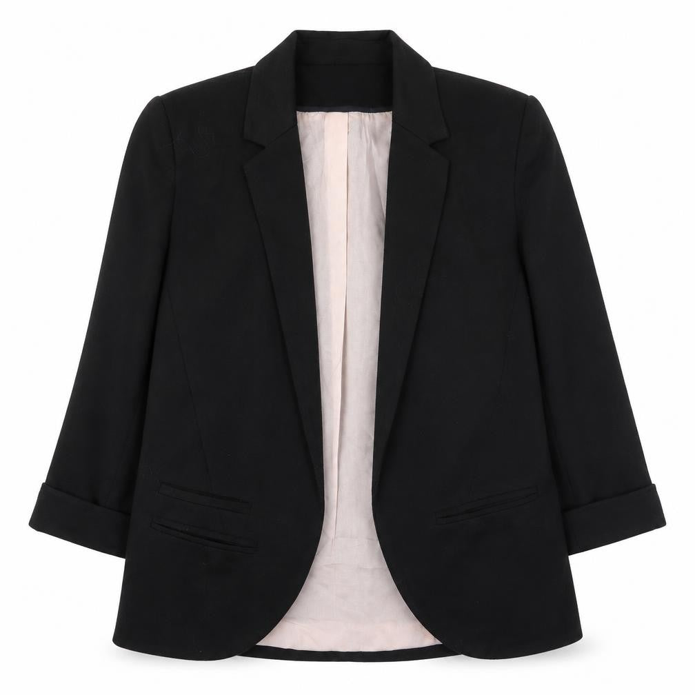 Womens UK Size 8 Topshop Regular Black Blazer